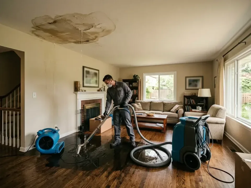 attic-pipe-burst-ceiling-drip-008 — frequently asked questions, Water Damage Restoration & Carpet Care in Salem Heights, OH